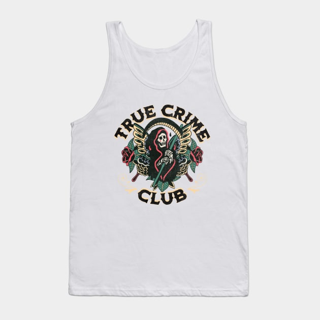 True Crime Club Tank Top by BankaiChu